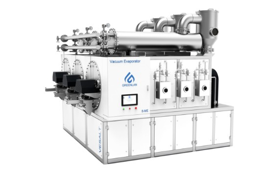 Cristalizador de vacío de baja temperatura con raspador térmico SME3